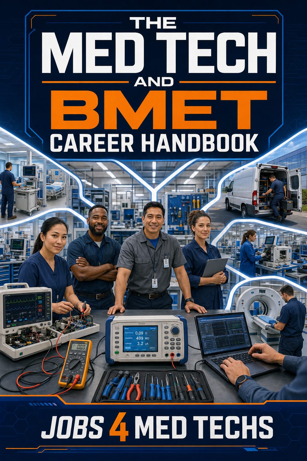 The Med Tech and BMET Career Handbook โ eBook cover